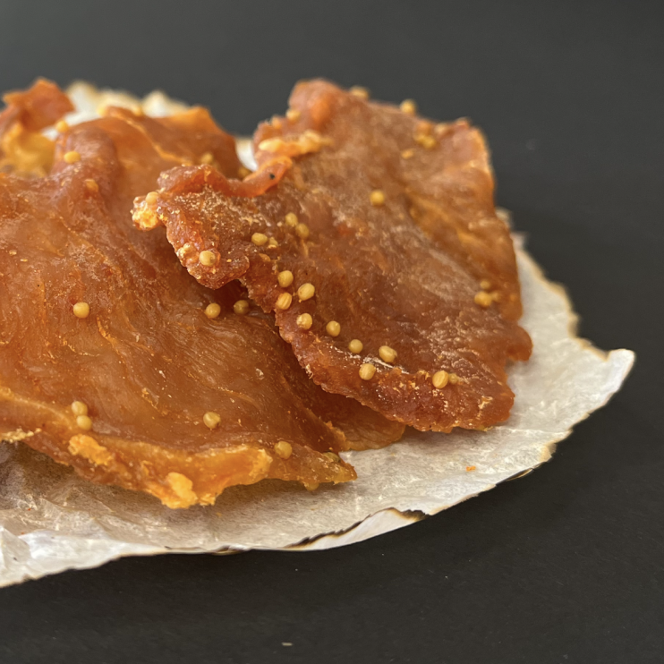 Чіпси свинини бекон-гірчиця