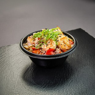 Лапша Удон з тигровою креветкою 🌶️